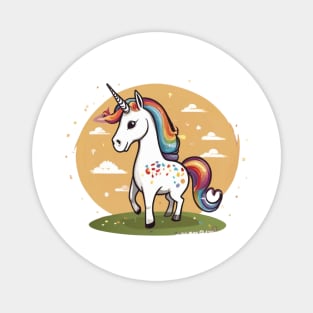 Stickers Unicorns - Feeling Lucky in Love? Magnet